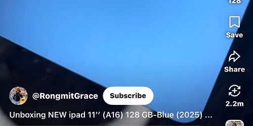 IPad 11 blue