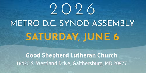 2026 Synod Assembly