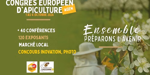 Congr\u00e8s europ\u00e9en d\u2019apiculture - Agen