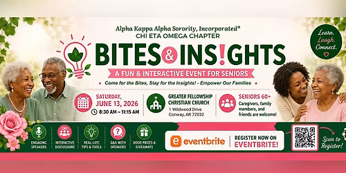 Bites & Insights: A Fun & Interactive Event for Seniors