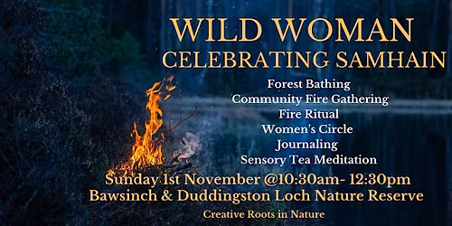 Wild Woman celebrating Samhain