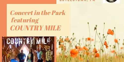 Country Mile \u2013 Concert in the Park