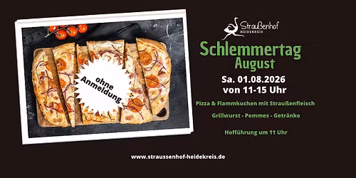 Schlemmertag - 01. August 2026