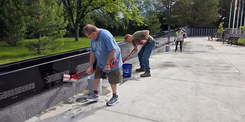 Operation Legacy: Vietnam Memorial Wall Beautification