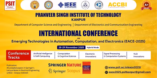International Conference on Emerging Technologies in Automation, Computation, and Electronics