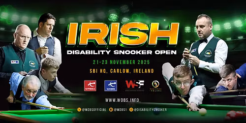 Irish Disability Snooker Open 2025