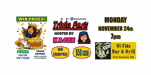 TRIVIA FEST at HI-TIDE BAR & GRILL