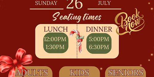 Celebrate Christmas in July with us