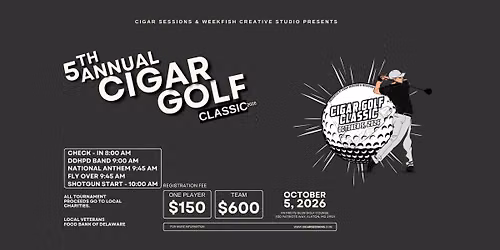 \u26f3 5th Annual Cigar Golf Classic \u2013 2026