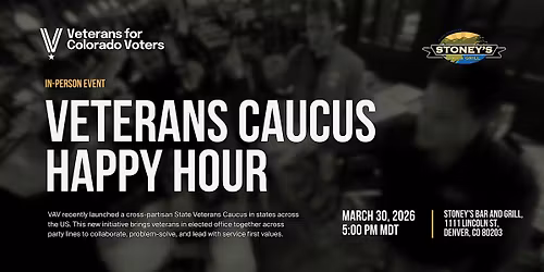 VAV Colorado Veterans Caucus Happy Hour