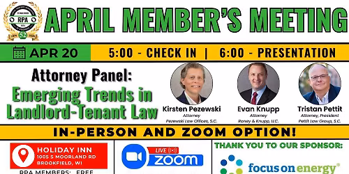 RPA April's Member Meeting