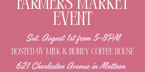 Farmers Market Vendor Event
