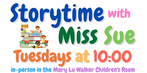 Storytime with Miss Sue