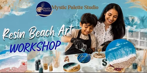 Resin Beach art