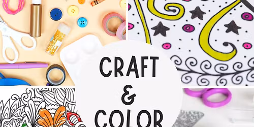Craft and Color - Coloring Club for Adult's