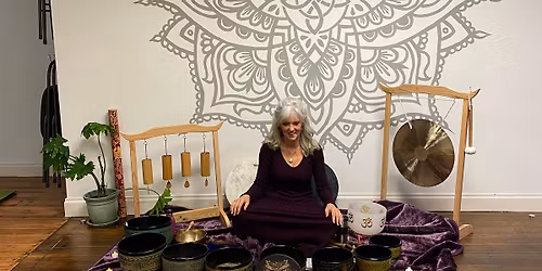 Monthly Sound Bath Meditation with Frances Peterson - November