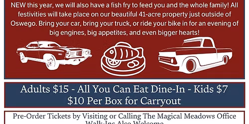 Pistons & Ponies Cruise-In & Fish Fry