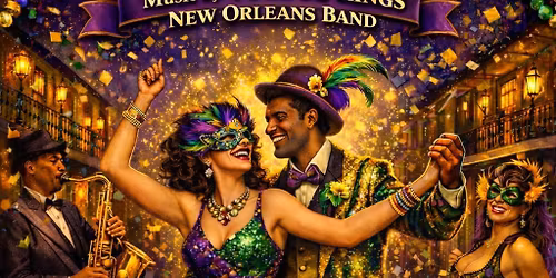 Mardi Gras Food & Dance- by Mables Taste Of New Orleans- Margarett Campbell & Jeffery Patterson
