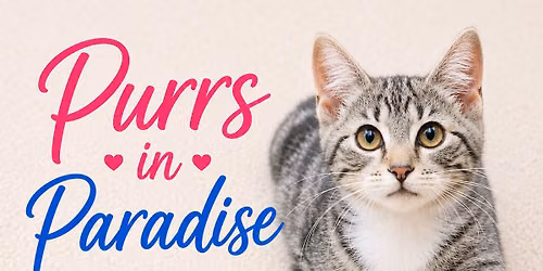 Purrs in Paradise Adoption Event 