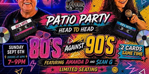 Music Bingo Patio Party