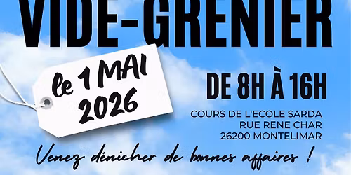 VIDE GRENIER AMICALE SARDA MONTELIMAR