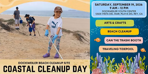 Coastal Cleanup Day at Dockweiler Beach