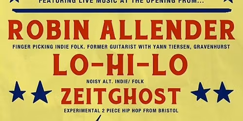 Sepr Exhibition Opening Night: Robin Allender, Lo-Hi-Lo