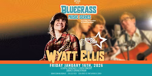 Wyatt Ellis Bluegrass LIVE at SBDAC!