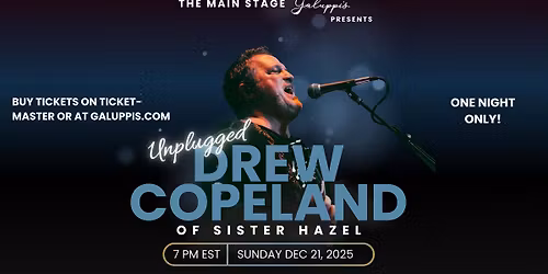 Drew Copeland of Sister Hazel: Unplugged at Galuppi's