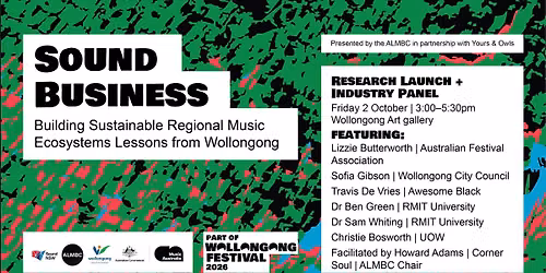 Building Sustainable Regional Music Ecosystems: Lessons from Wollongong