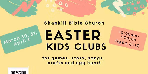 Easter Kids Clubs (three days)