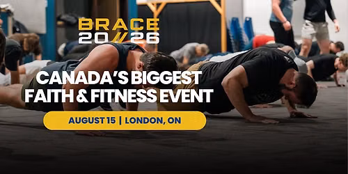 BRACE Men\u2019s Faith & Fitness Event