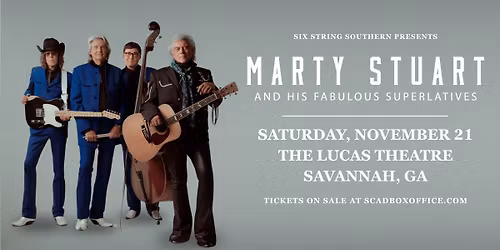 Marty Stuart and His Fabulous Superlatives at Lucas Theatre [Savannah, GA]