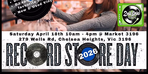 Record Store Day 2026 JJ's Vinyl