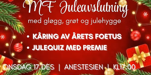 JULEAVSLUTNING MED MF \u2764\ufe0f\u200d\ud83d\udd25\ud83c\udf84