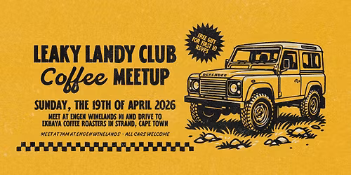 LEAKY LANDY CLUB COFFEE MEET
