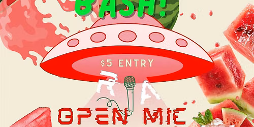 RA OPEN MIC's- HQ.3 "Backyard Bash!"