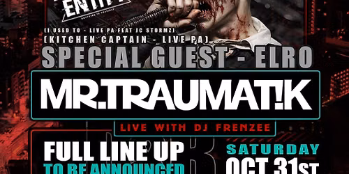 Mr Traumatik tour 2026 ft ELRO