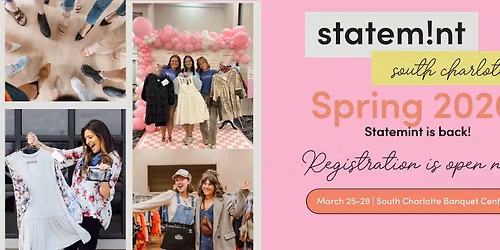 Statemint South Charlotte | Pop-up Consignment Shop for Women & Men