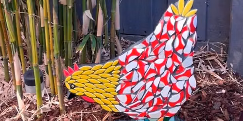 Mosaic Garden Chicken