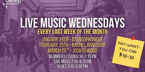 Live Music Wednesdays