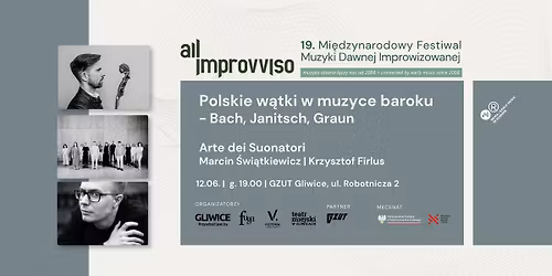 All'improvviso '26 | Polskie w\u0105tki w muzyce baroku |Arte dei Suonatori | M. \u015awi\u0105tkiewicz | K. Firlus