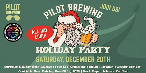 You're Invited! Pilot Brewing Holiday Party!