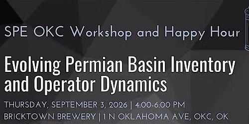 SPE OKC Workshop: September 2026
