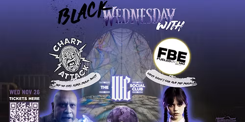 Black Wednesday with Fueled By Emo, live in West Chicago at The WC Social Club!