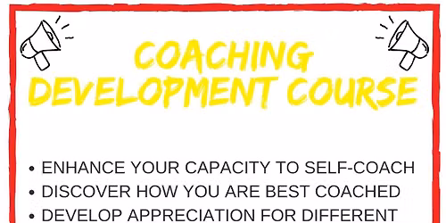 Coaching Development Course