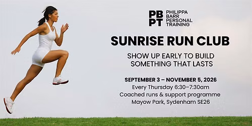Sunrise Run Club: Autumn Edition 2026