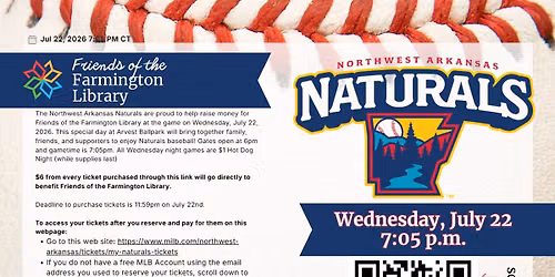 Friends of the Farmington Library Naturals Spirit Night