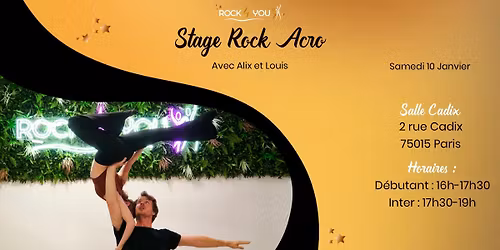 Stage de Figures Acrobatiques