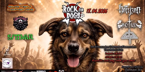 Rock for Dogs Mannheim 2026 \u2013 Metal f\u00fcr den Tierschutz